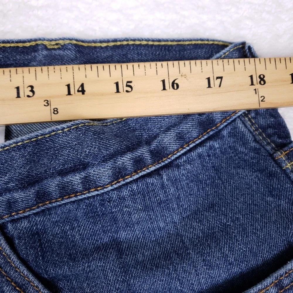 Cinch Mens Straight Leg Jeans Blue Medium Wash Denim Cowboy Western 36x32